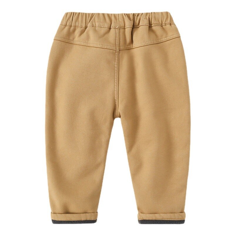 Chłopięce pluszowe spodnie zimowe dziecięce spodnie bawełniane zimowe koreańskie dziecięce ciepłe pluszowe spodnie dziecięce spodnie na co dzień pogrubione