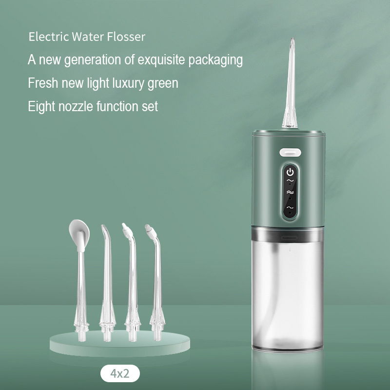 Xiaomi Orale Irrigator Draagbare Ipx7 Waterdichte Charg 3 Modi Tanden Schoner Puls Tandheelkundige Handheld Water Jet Flosser Orale Reiniger: Blauw