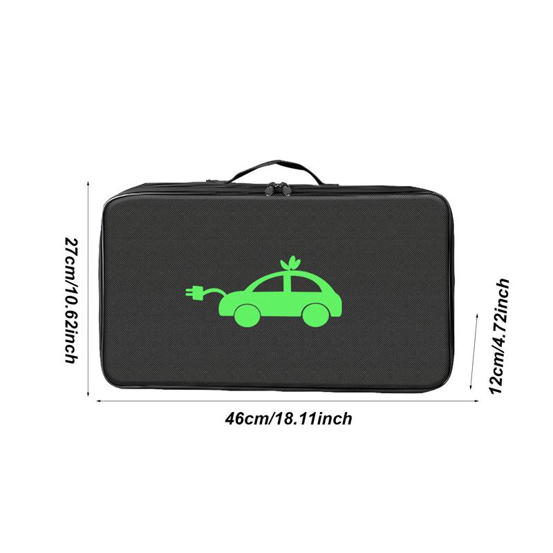 Bolsa de almacenamiento de Cables de carga EV, bolsa organizadora de cables portátil, bolsa de almacenamiento de cables ignífuga, cargador de coche eléctrico
