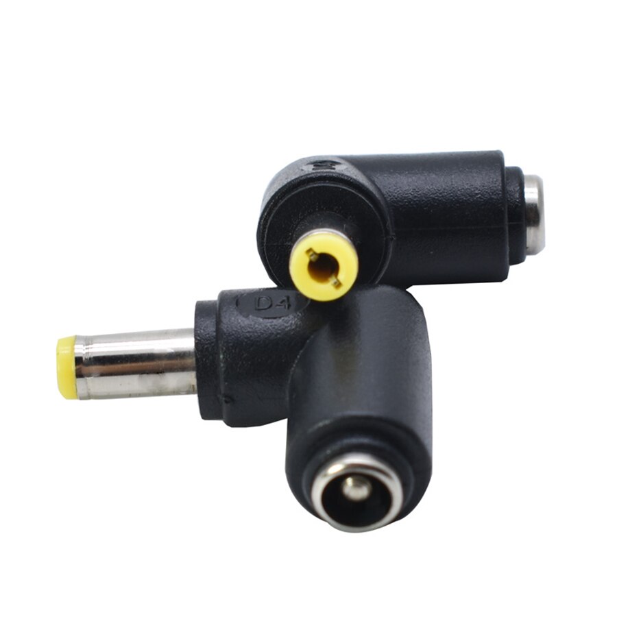 1/2/5Stck DC Energie Konverter Stecker 5,5 x2.5/5.5*2,5mm Weibliche Drehen zu 90 grad 5,5x2,5/5,5*2,5 Verbinder Adapter Stecker