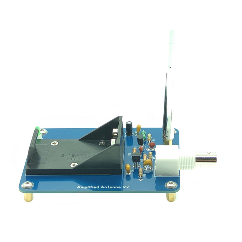 100Khz-200Mhz Actieve Versterkte Antenne V2 Geschikt Voor Ham/Korte Golf/Am-ontvangst (Afgewerkt board): Default Title