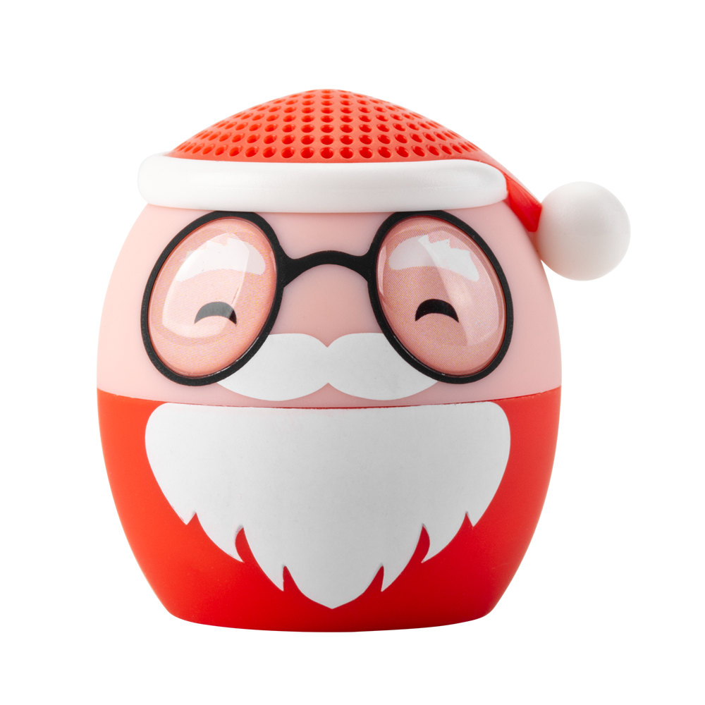 BM6DE Auto Mini Bluetooth Dier Kleine Luidspreker Draadloze Draagbare Muziek Subwoofer Kolom Bass Stereo Speler Luidspreker Kerstmis: Rood