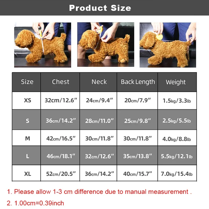 Fleece Puppy Dog Winter Sweater Hoodies with Buckle for Attachment Leash Boy Girl Pet Clothes for Small Dogs Yorkie Warm Coat