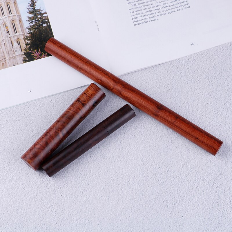 1 Pc Natural Wood Wooden Incense Stick Tube Holder Home Fragrances For Sleep Health