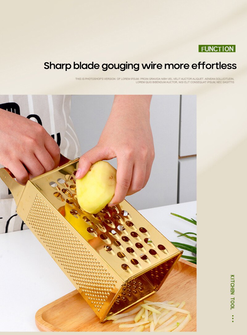 Groente Fruit Slicer Aardappel Wortel Rasp Keuken Accessoires Ui Fruit Slicer Cutter Chopper Julienne Groente & Fruit Tool