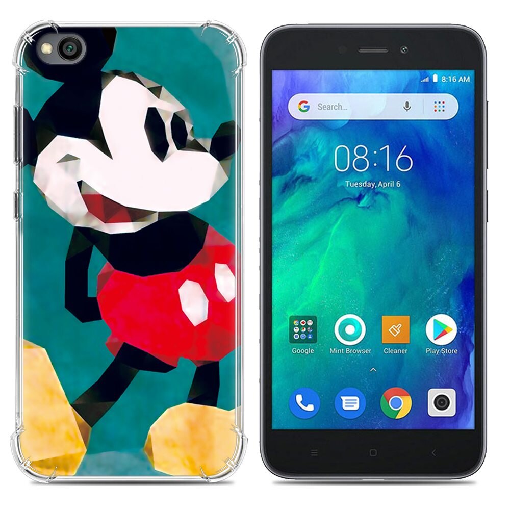 Anti-falling Phone Case With Airbag For Xiaomi Redmi Go Stylish Colorful Painted Back Phone Cover: 12