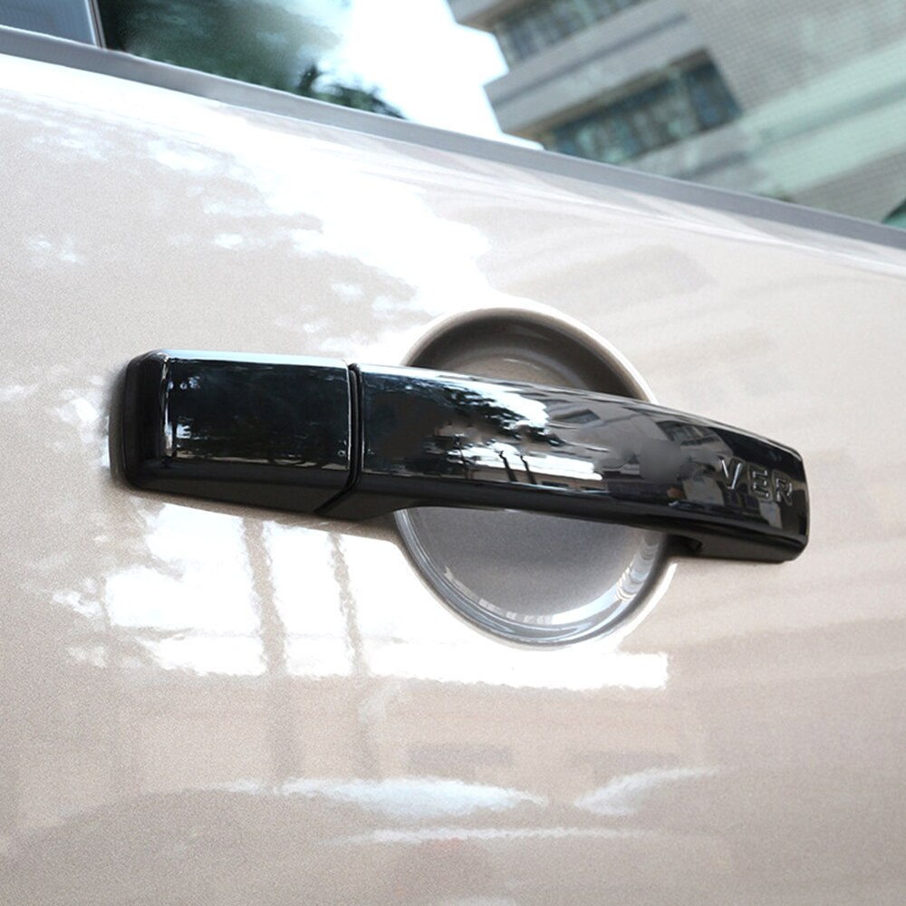 Bil dørhåndtag dækning klistermærker passer til land rover discovery 4 krom trim sag forhindrer ridser bil klistermærke ror 4 stk skal