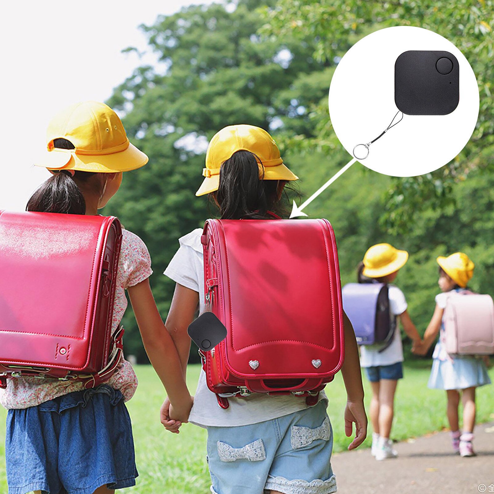 Mini Anti Lost Alarm Wallet KeyFinder Smart Tag Bluetooth-compatible Tracer GPS Locator Keychain Pet ITag Tracker Key Finder