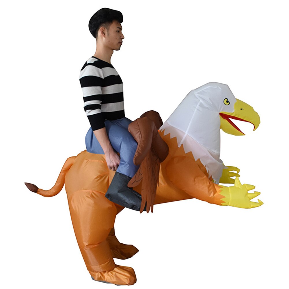 Adults Inflatable Griffon Costume Halloween Blow Up Suit Funny Clothes For Halloween Birthday Cosplay Fancy Party Supplies