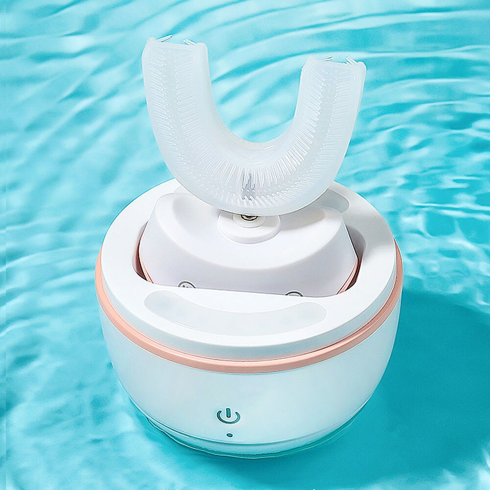 360 Degrees Intelligent Automatic Sonic Electric Toothbrush U Type Automatic Sonic Electric Toothbrush