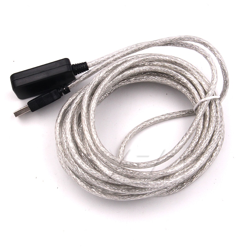 5M hoch Geschwindigkeit Aktive USB 2,0 Aktive Verstärker Männlich zu Weiblich USB 2,0 Verlängerung Kabel Daten Adapter kabel Verdrahtete kabel