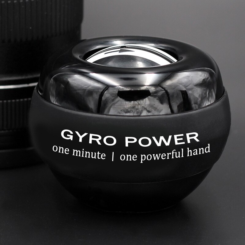 regnbue ledet muskelkraft ball håndledd ball trener slappe gyroskop powerball gyro væpne trener forsterker treningsutstyr