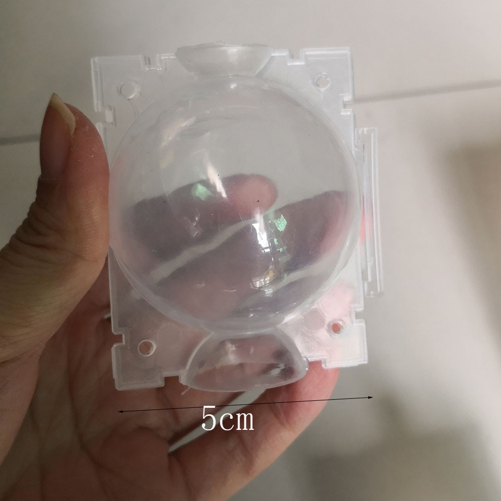 Plant Rooting Ball Case box Reusable Transparent High Pressure Grafting Garden Graft Root Growing Box tree Breeding Container: WHITE