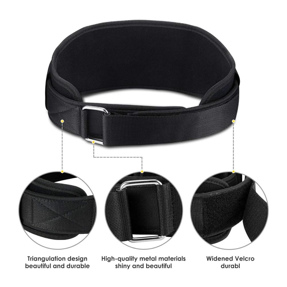Power Begeleiding Nylon Gewichtheffen Riem Lumbale Taille Ondersteuning Trainer Protector Riemen Voor Gewichtheffen Fitness Sport Gym