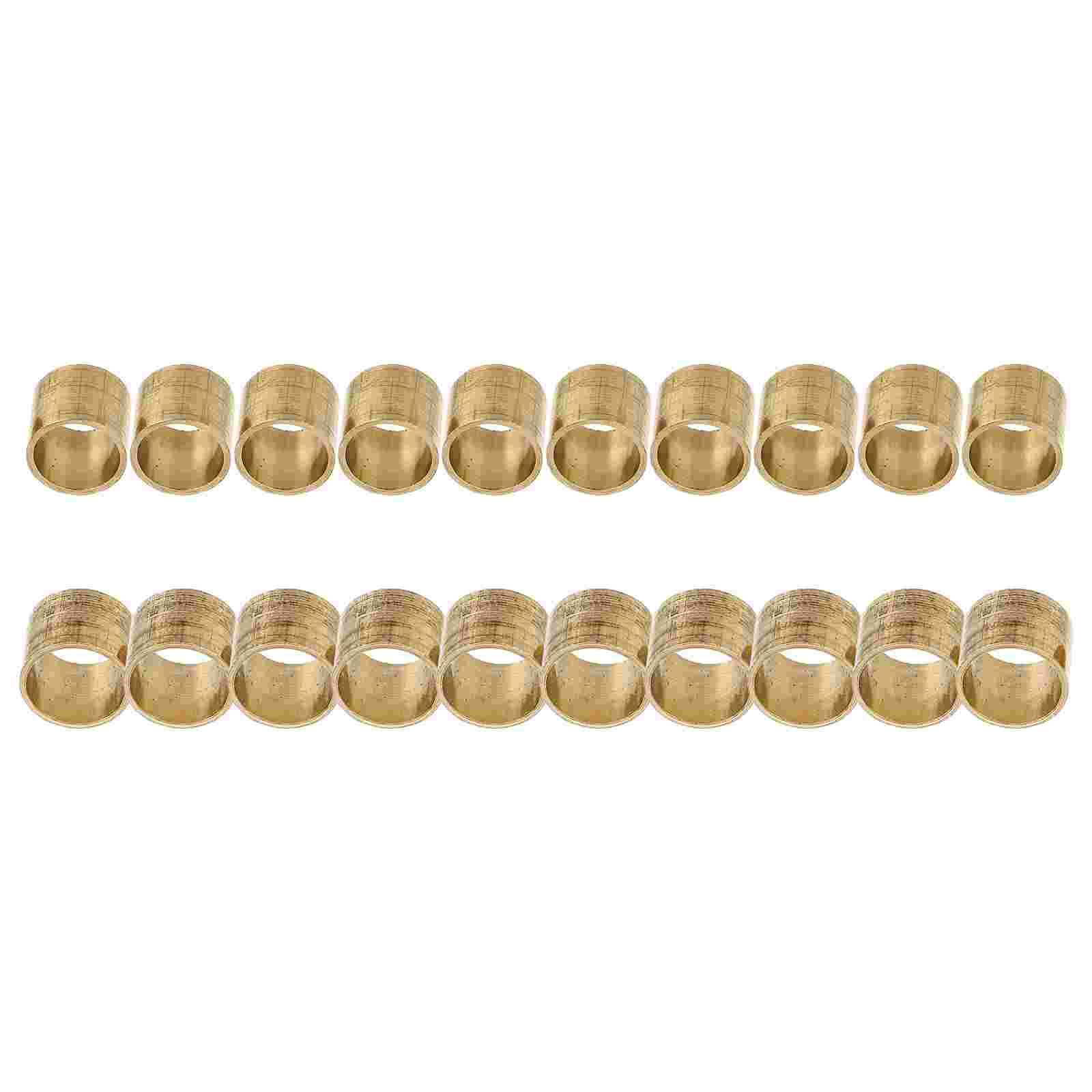 20pcs Pool Ferrule Snooker Pool Parts Pool Cue Ferrules Billiards Replacement Ferrules: Default Title