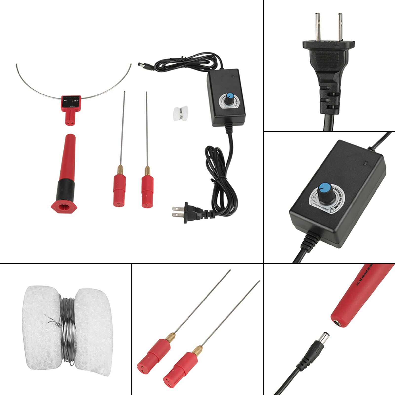 Radian Round Foam Cutter 24W 15CM Electric Foam Polystyrene Cutting Machine Pen 100-240V Portable Styrofoam Cutting Tools