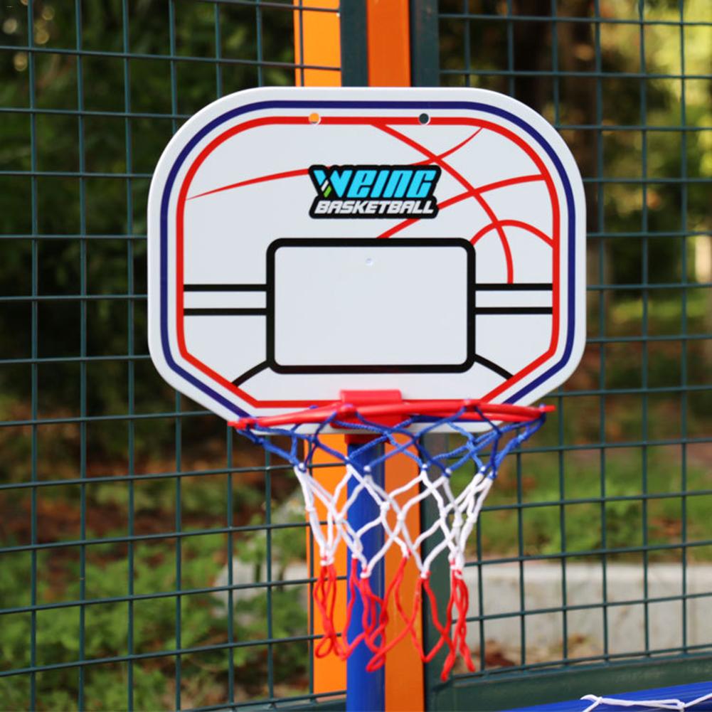 Portería de fútbol con aro de baloncesto para niños, 2 en 1, deportes al aire libre, soporte de baloncesto