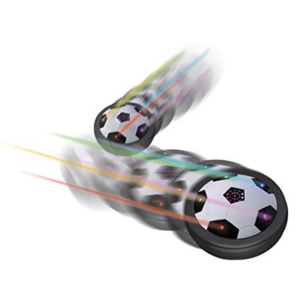 Electric Colorful LED Hover Football Kids Indoor Floating Soccer Interactive Toy Gliding Multi-surface Hovering