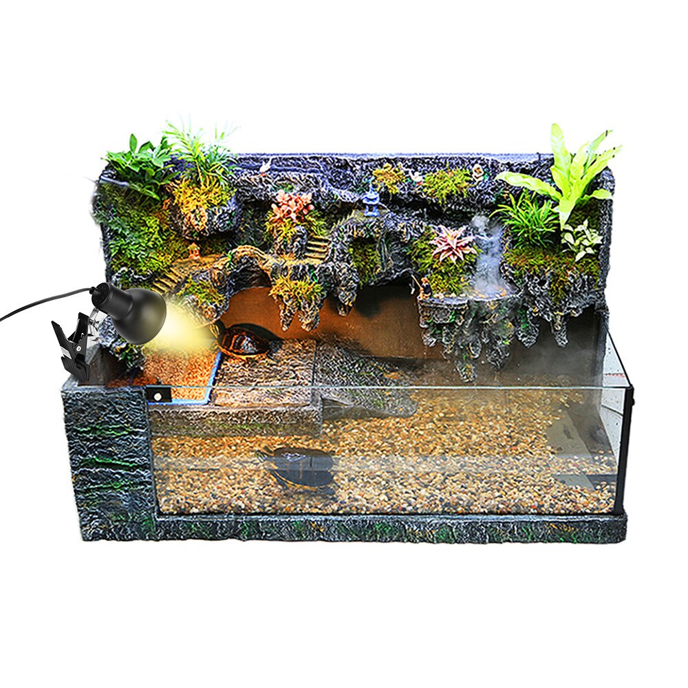 Reptile Heat Lamp 25/50/75W Tortoise Heat Lamp Fish Tank Aquarium E27 Bulb Light Basking Lamp for Reptiles Lizard Turtle