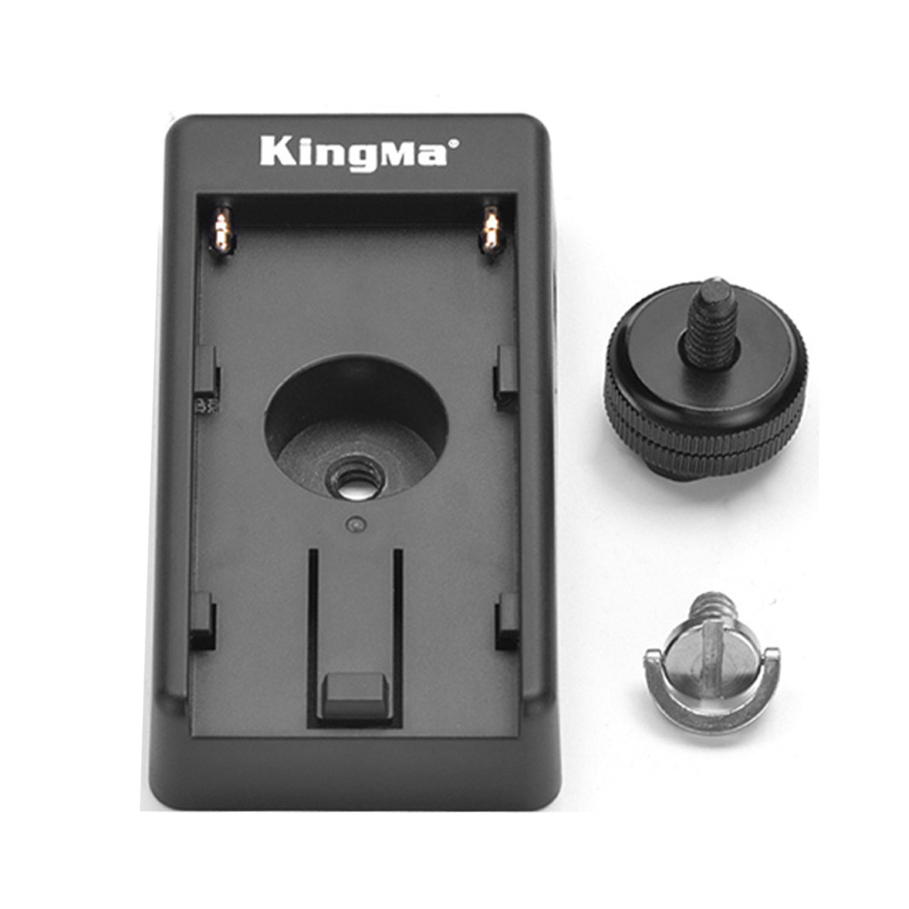 LP-E8 Dummy Battery DR-E8 DC Coupler with NP-F Battery Adapter Plate For Canon EOS Rebel T5i T4i T3i T2i Kiss X6 Kiss X5 Kiss X4: NP-F Adapter