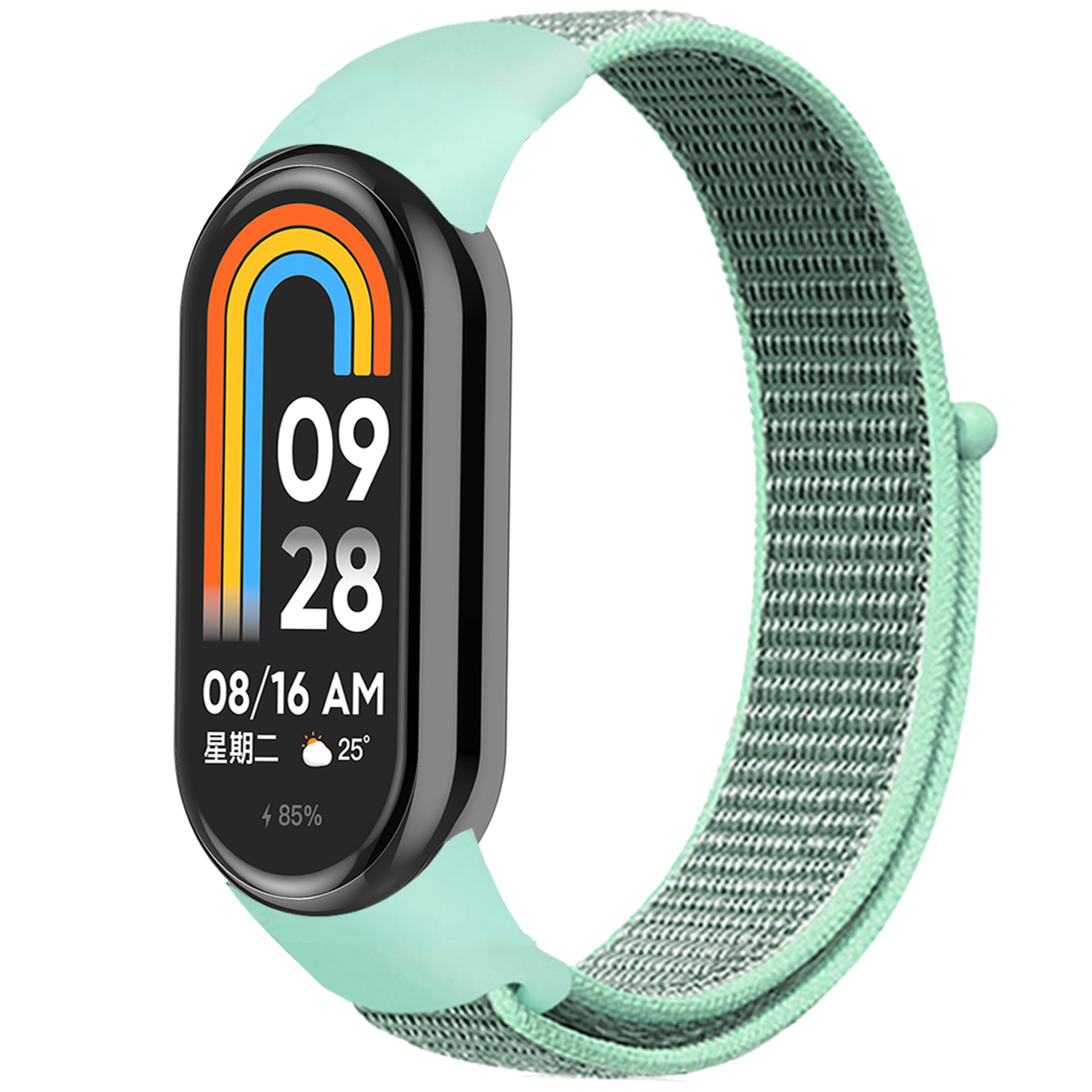 Nylon Loop for xiaomi Mi Band 9 8 Strap SmartWatch Wristband Correa Replacement sport pulsera watchband Miband 8 NFC Bracelet