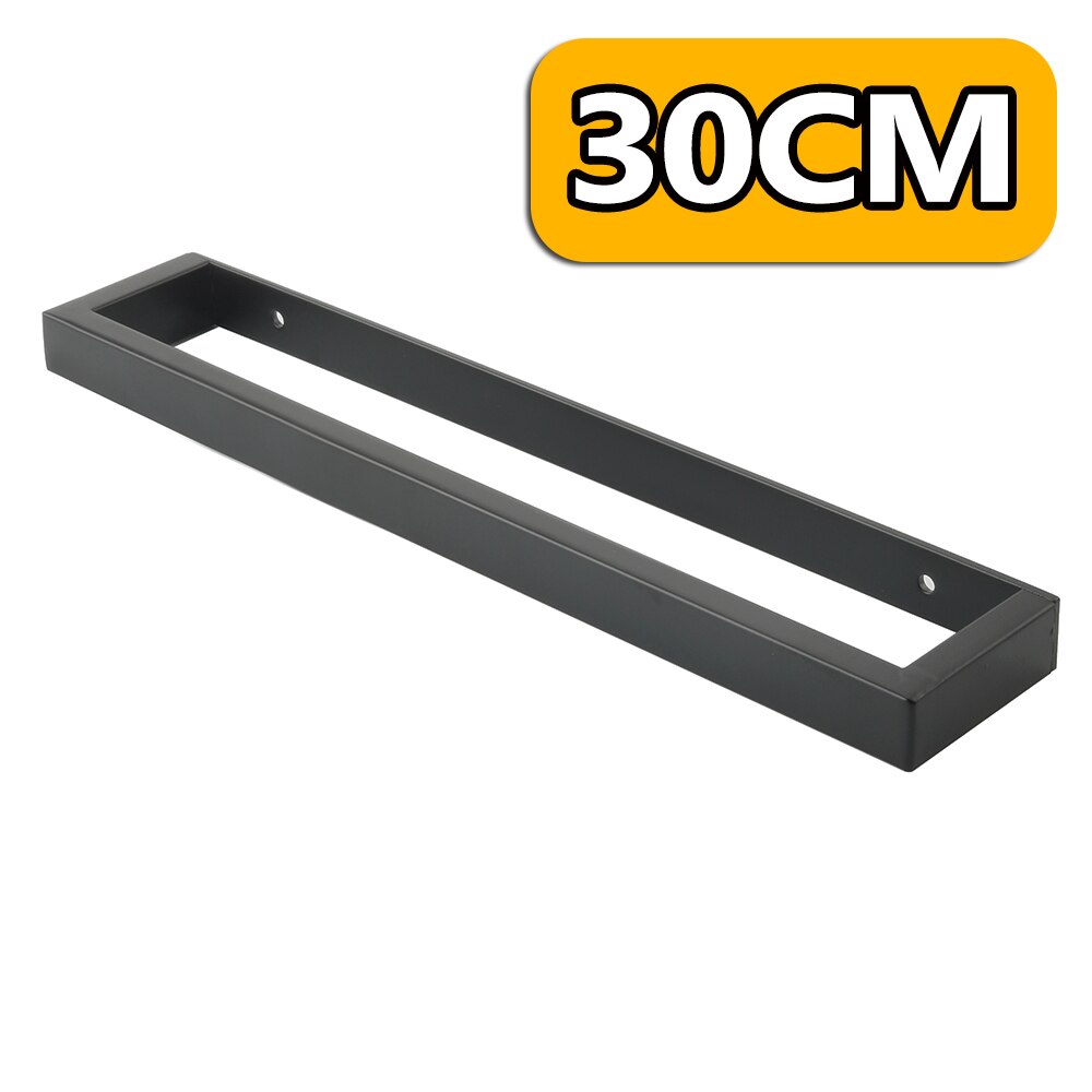 20/30/40/50Cm Handdoekenrek Hanger Badhanddoek Houder Muur Opknoping Handdoek 304 Roestvrij staal Badkamer Plank Opbergrek: 30cm