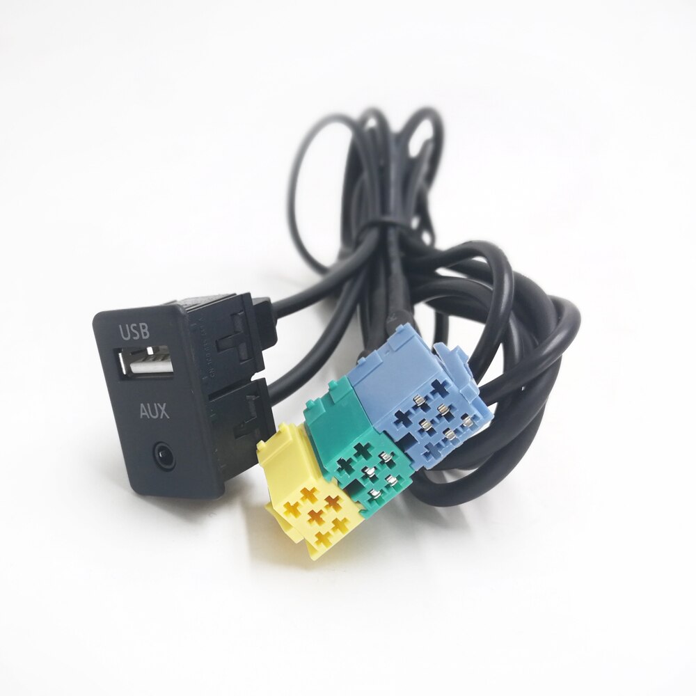 Biurlink Auto Radio Extension AUX USB Kabel Bedrading USB AUX Schakelaar Voor Hyundai Kia Sportage Akihabara