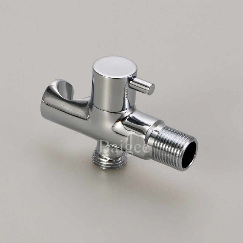 Bathroom Angle Valve with Holder for Toilet / Sink / Basin / Water Heater Angle Valves 1/2" Faucet Brass