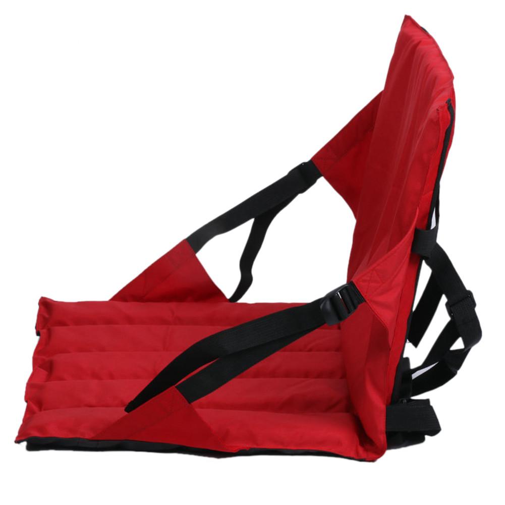 Portable Kayak Padded Seat Rowing Boat Soft Non-Slip Padded Base Backrest Padded Surfboard/Stadium Seat Cushion: Default Title