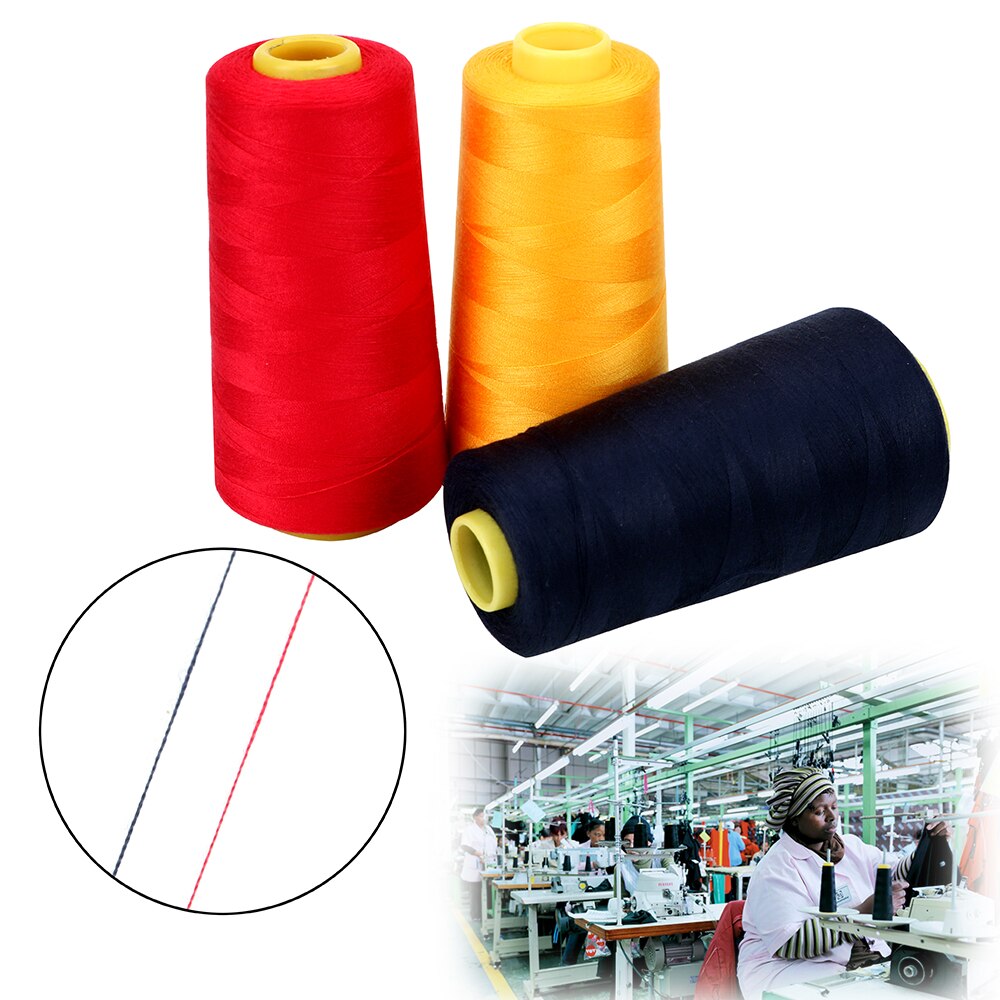 Abrasion Resistance 3000Y Sewing Accessory Sewing Thread Machine Yarn 40S/2 Threads Handmade Sewing Thread Hand Stitching
