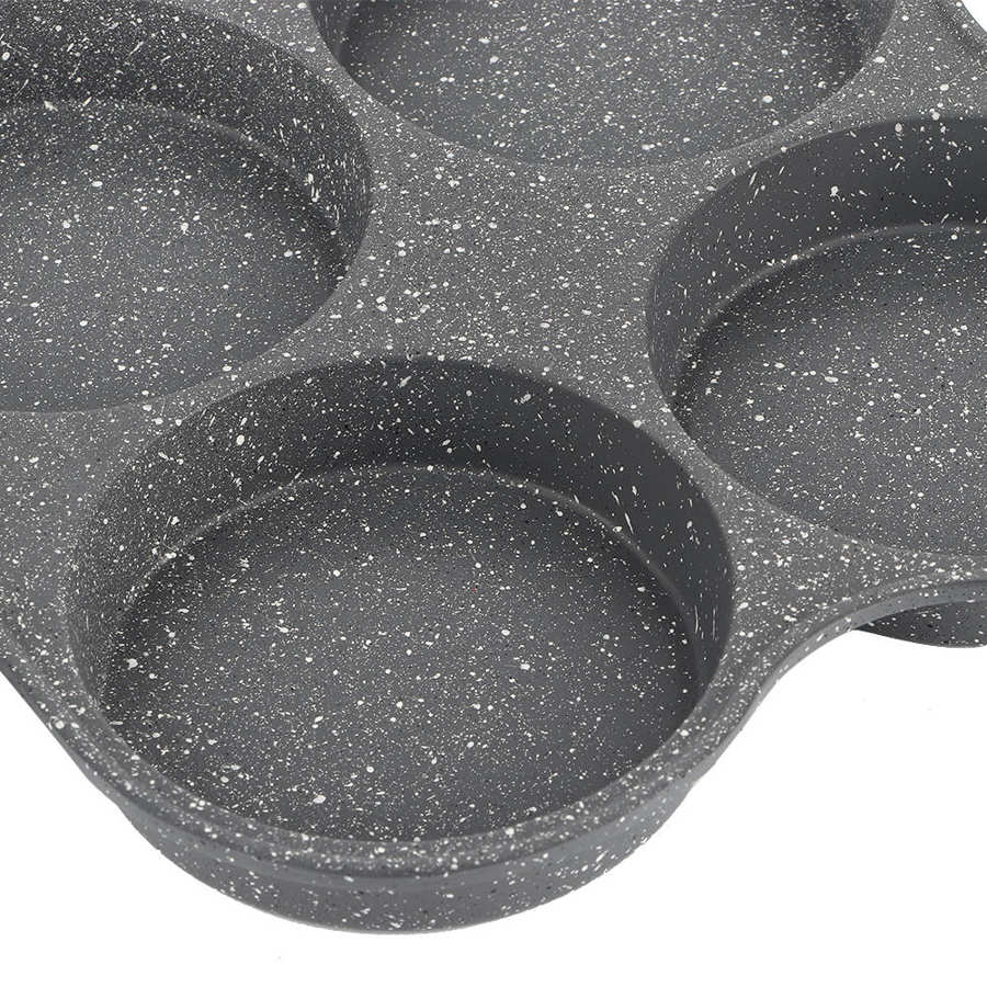 Omelet Cooking Frying Pans 4 Hole Omelet Pan Non Stick Frying Pans Breakfast Pancake Maker Omelette Pan/Egg Pan for Induction