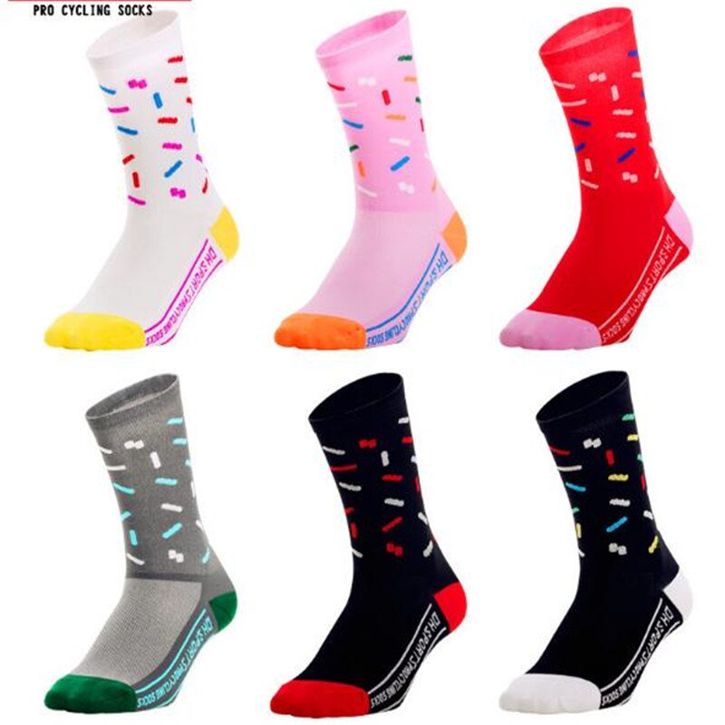 Fietsen Sokken (3 paren/partij) DH SPORT/DH021 Nylon Mannen Sport Sokken Basketbal Buiten Wandelen Sokken