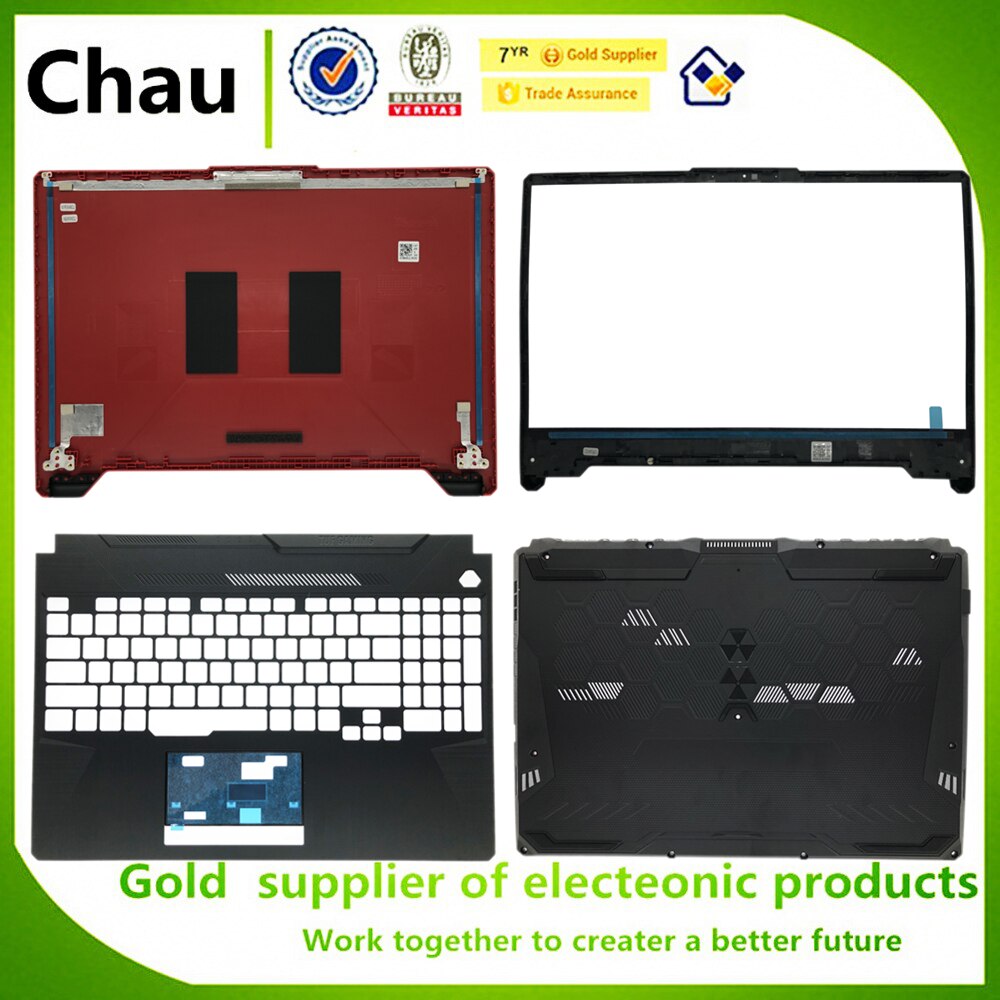 Laptop Palmrest Cover & Bottom Case for Asus FX506 FA506 - PVC Material