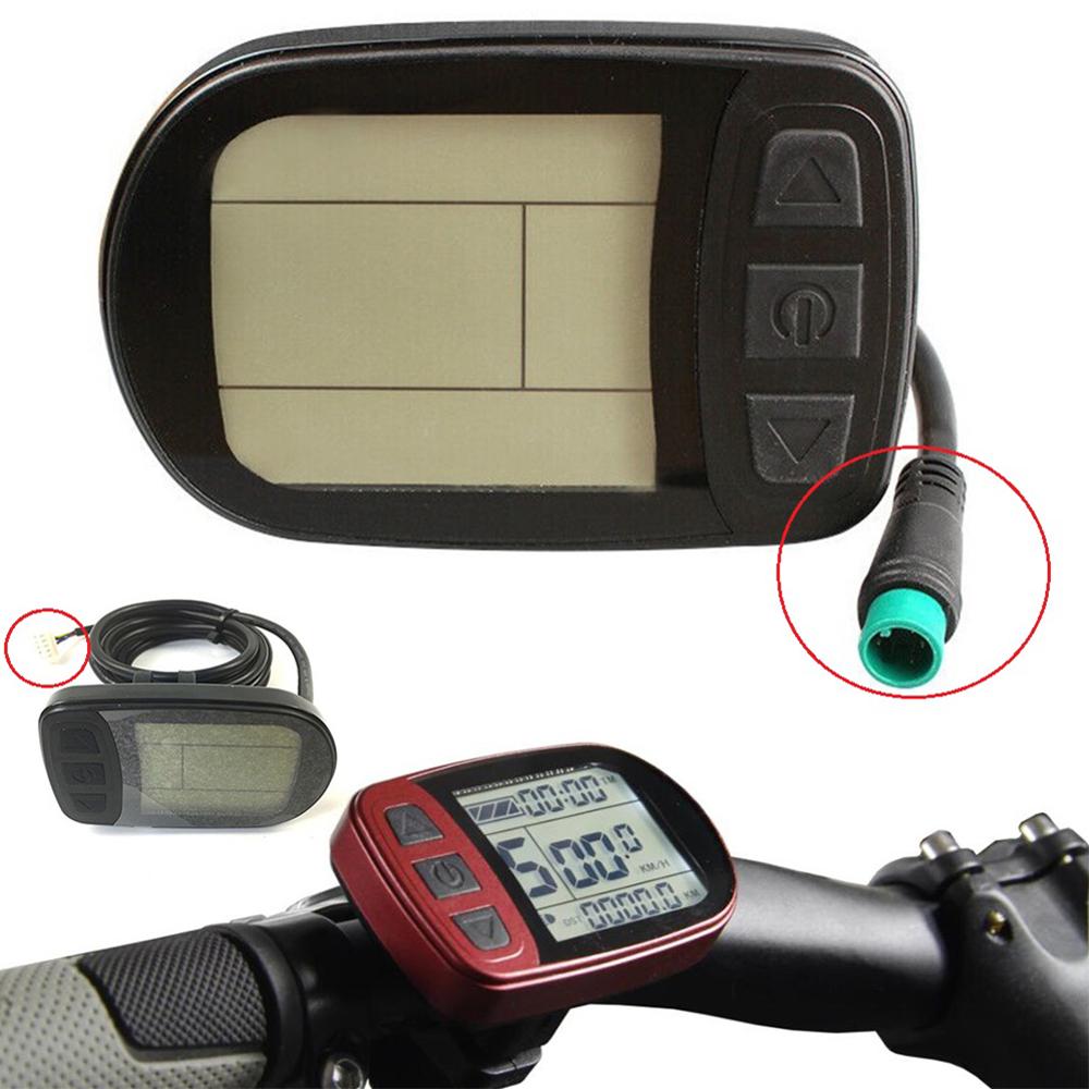 Bicycle Conversion Accessories KT-LCD5 E-bike Meter Display for KT Controller