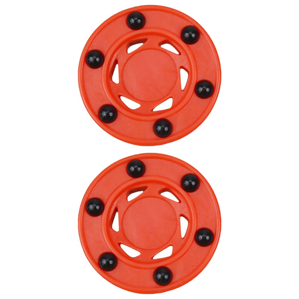 2 Stuks Duurzaam Roller Hockey Puck Inline Hockey Puck Roller Hockey Spel Puck: Default Title