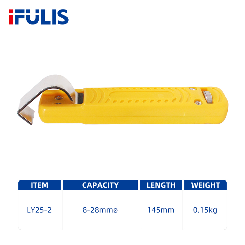 Adjustable Insulation round wire Stripper Rubber Handle Cable Stripper Stripping Wires And Removing Insulation Layer Strip