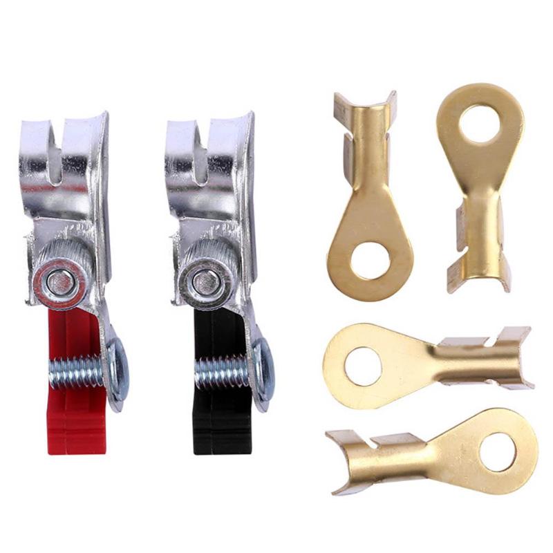 Car Battery Terminal Corrosion Resistance Good Conductivity Negative Positive Clamp Clip Connector Auto Replacement Parts