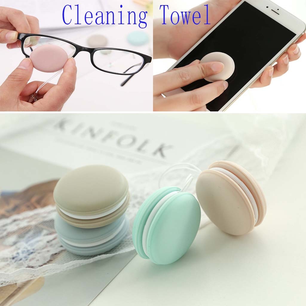 4pcs mobile phone screen wipe cleaning wipes Glasses Sunglasses Eyeglass Spectacles Cleaner Cleaning Brush Wiper Wipe Kit #40