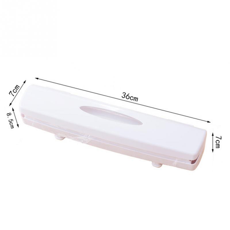 Preservative Film Cutter Plastic Food Wrap Dispensers Seal Aluminum Foil Wax Paper Cutter Kitchen Cutting Tools Accessories