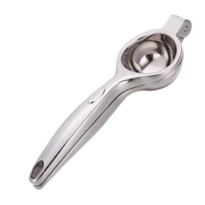 Large Lemon Squeezer Stainless Steel with Premium Heavy Duty Solid Metal Bowl Citrus Press Juicer Lime