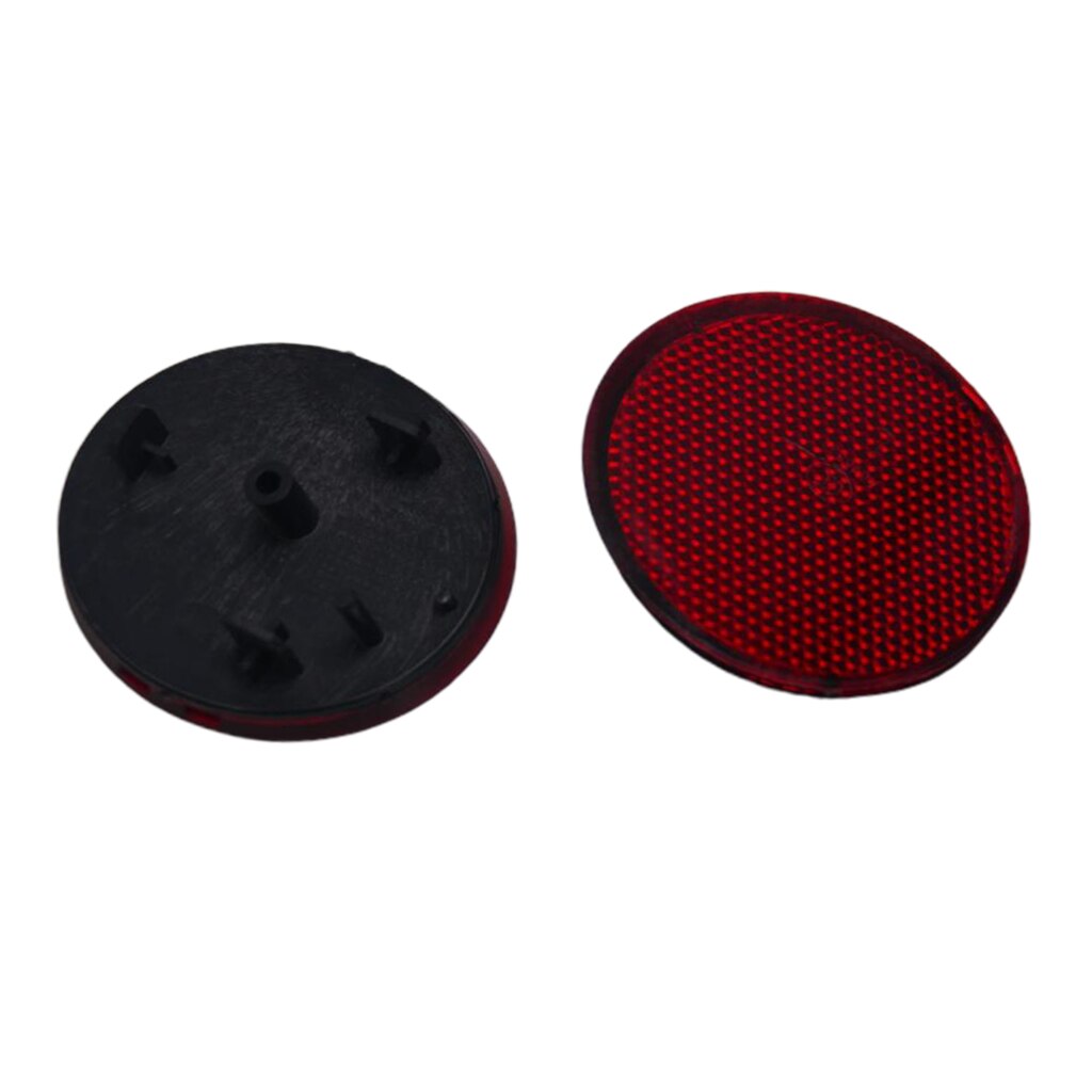 thumbnail image 2 of Aazon.co: Dickno 2 PCS 6 X 1.0 Otorcycle Reflectors, Plastic Screw Ount Reflective Warning 2 of 12