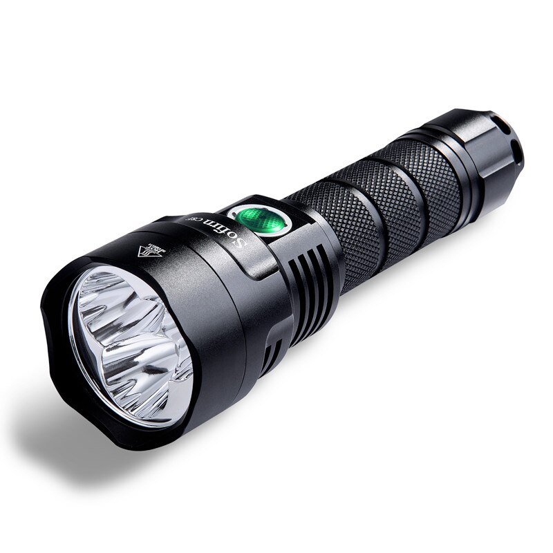 Sofirn C8F LED lampe de poche puissante 21700 lanterne Cree XPL 3500ml lanterne torche avec indicateur de puissance 18650 lampe de poche extérieure