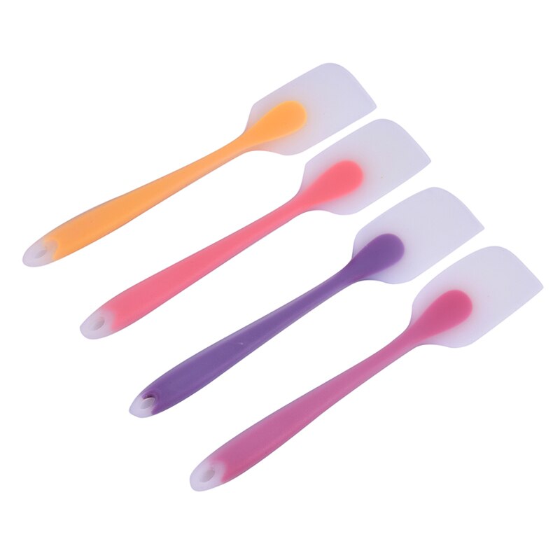 Silicone Cake Cream Butter Spatula Mixing Batter Scraper Brush Baking Cook Tool