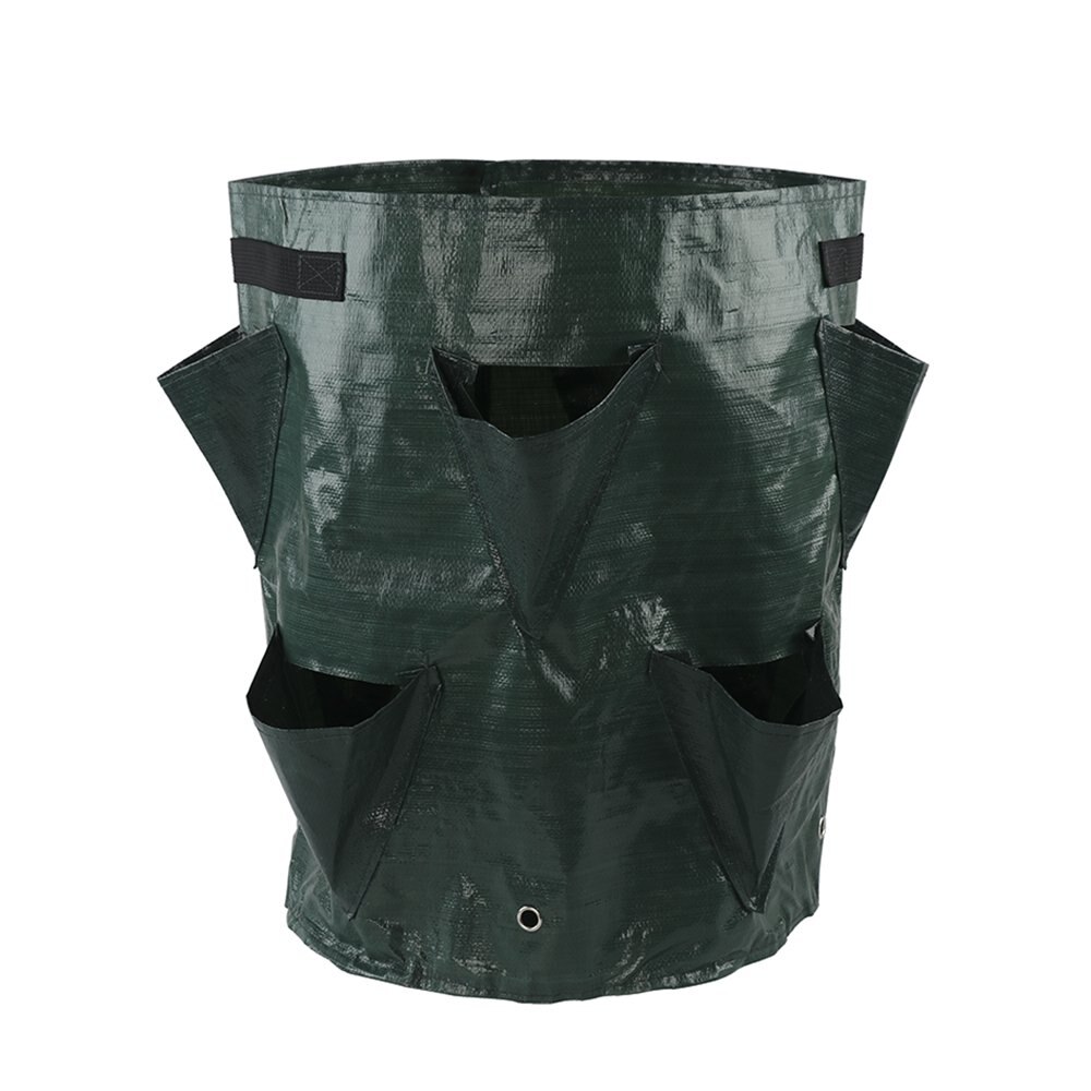 Vegetable Pot Flower Pot Plant Garden Grow Bag Strawberry Grow Planter Pouch Pot Vegetable Strawberry Grow Bag Jardineria D30