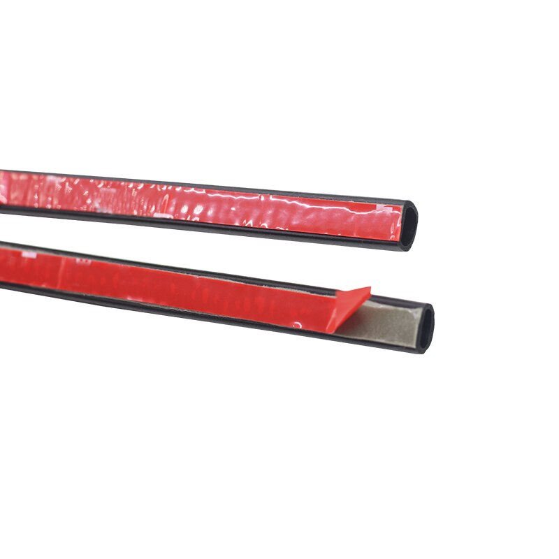 Cawanerl 4 Meter Big-D Car Hood Door Sealing Strip Rubber Weatherstrip Noise Insulation Auto Seal Strip Edge Trim 400CM