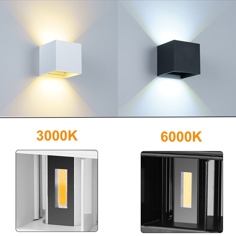 7W 10W Led Wandlamp Outdoor Indoor Waterdichte IP65 Veranda Tuin Wandlamp Blaker Balkon Terras Decoratie Verlichting lamp