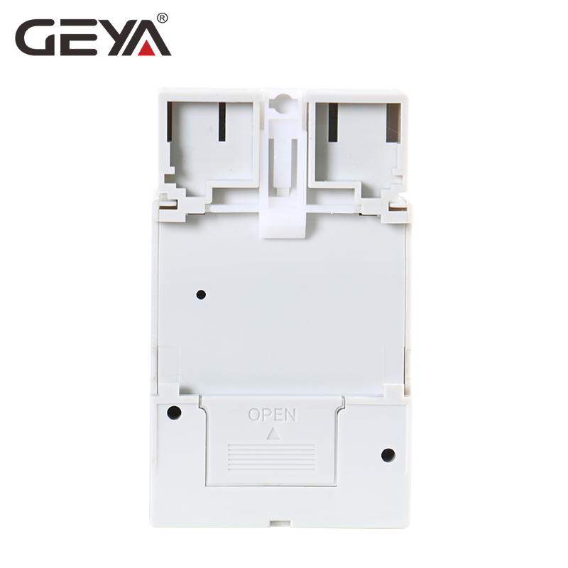 Geya sul 181h 220v tidskontakt 24 timer mekanisk programmerbar din rail timer switch relæ med batteri 110v-240v