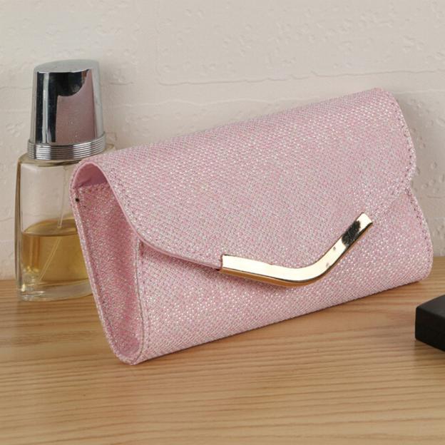 Luxe handtassen vrouwen tassen tassen voor vrouwen Mode Dames Upscale Avondfeest Kleine Clutch Bag Banket Purse Handtas: Roze