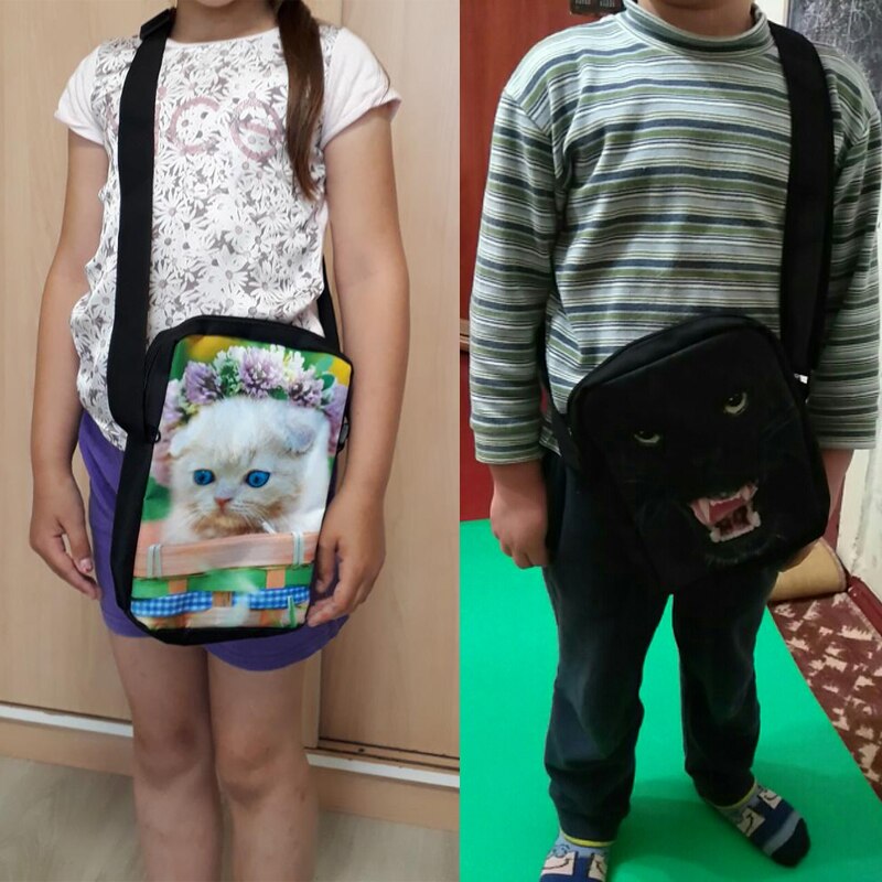 INSTANTARTS drôle sourire chat Maine Coon imprimer garçons filles Mini sacs décontracté maternelle cartables Kid école sacs à bandoulière