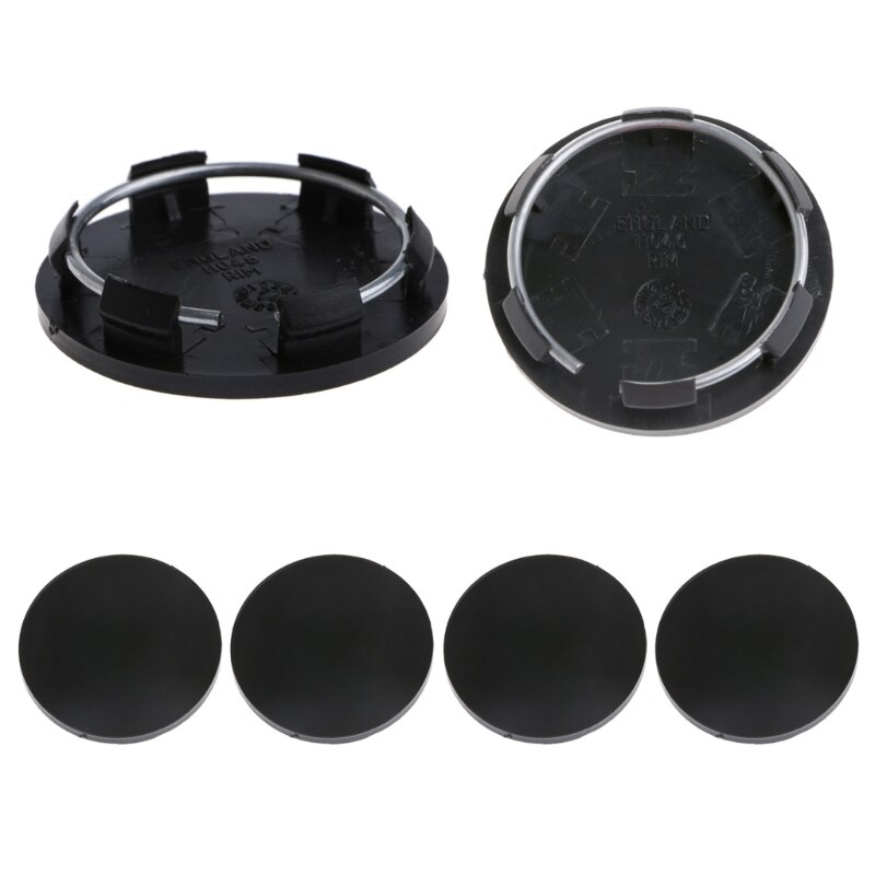 4x universal 50.5mm hjul senter felg navdeksel deksel navkapsel dekk trim bil auto